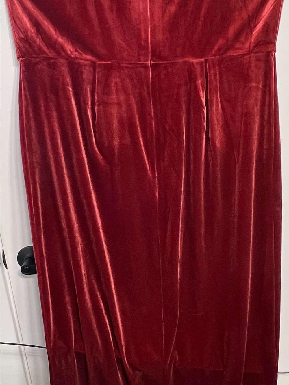 Torrid Faux Corset Velvet Autumn Wedding Guest Dress- Size 20 - Picture 5 of 8